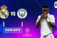 real madrid vs man city highlights tonight