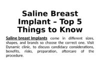 saline breast implant cost