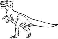 malvorlage t rex