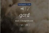 gaudiness meaning in urdu