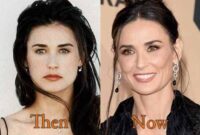 demi moore plastic surgery unrecognizable