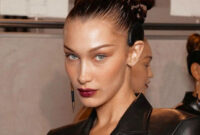 bella hadid old face