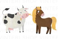 bauernhof tiere clipart