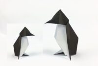 origami pinguin anleitung