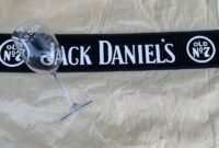 jack daniels bar mat collectible