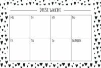 to do liste wochenplan pdf