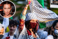 bella hadid on palestine