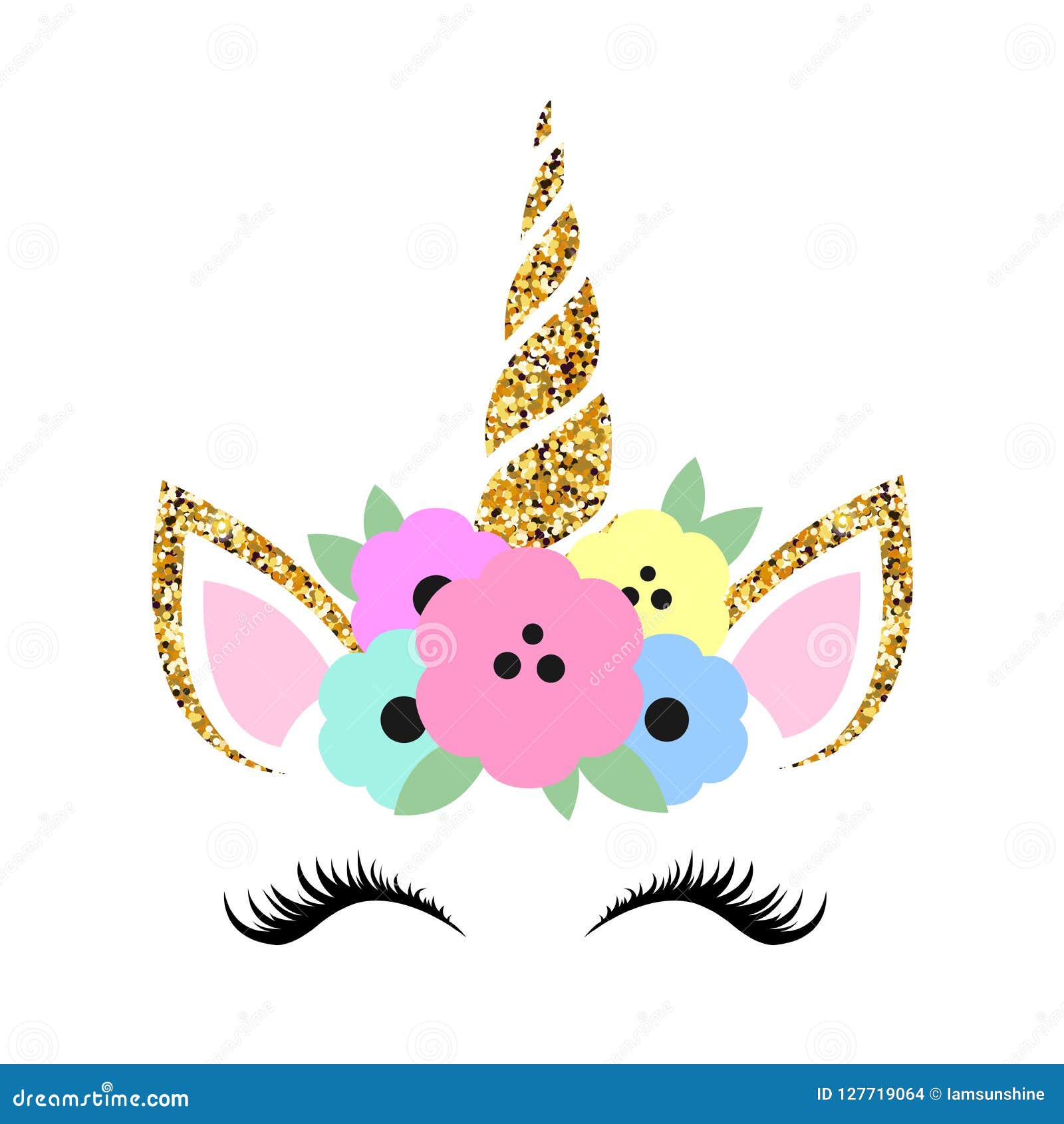 Unicorn Flowers Stock Illustrations – 2,041 Unicorn Flowers Stock