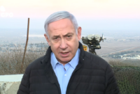 netanyahu tours gaza t