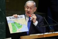 greater israel map netanyahu