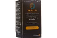 breztri aerosphere dosage chart