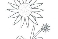 sonnenblume vorlage pdf