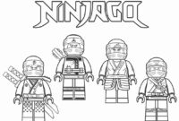 ausmalbild kostenlos ninjago