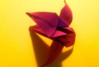 blume origami einfach