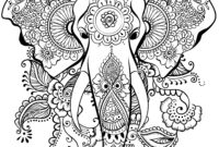 elefant mandala