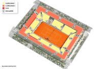 roland garros philippe chatrier map