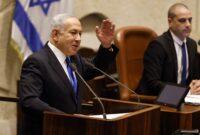 netanyahu against two state solution