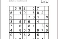 sudoku drucken 9×9