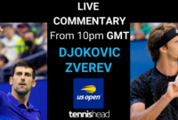 tennis live djokovic vs zverev