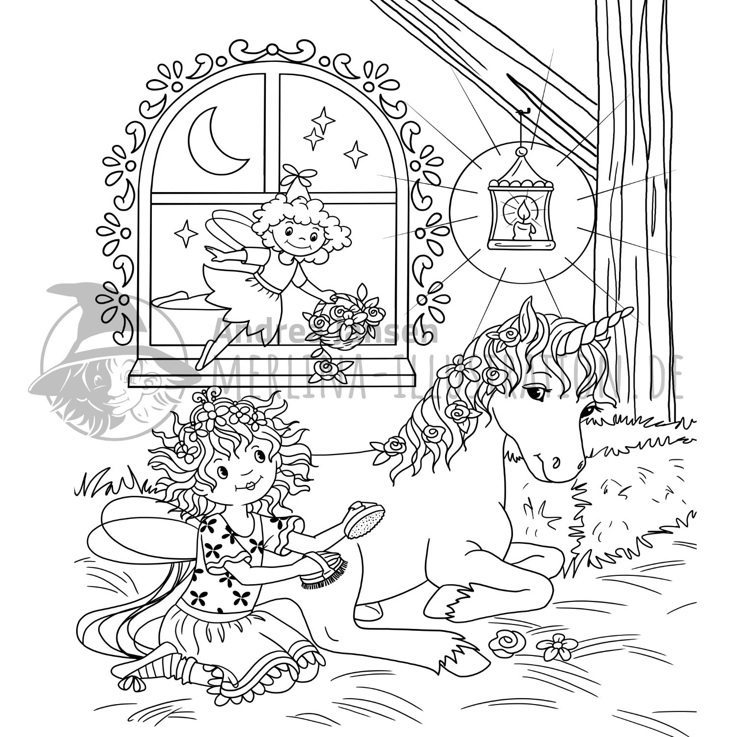 Ausmalbilder Lillifee Und Das Kleine Einhorn - kinderbilder.download