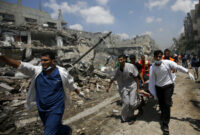 crimes de guerra em gaza po