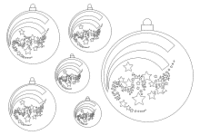 vorlage weihnachtsbaumkugel