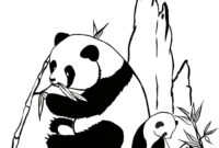 panda ausmalbilder zum ausdrucken