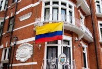 what embassy is julian assange staying in