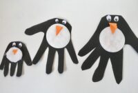 pinguin basteln kinder