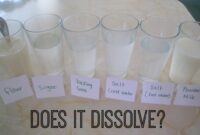 how does a substance dissolve