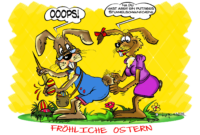 ostern bild lustig