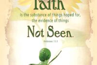 hope is the substance kjv