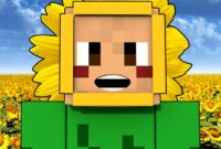 minecraft sonnenblumen