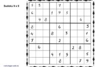 sudoku kostenlos zum ausdrucken