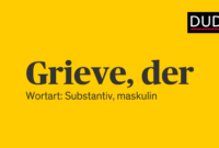 what is the definition of grieve