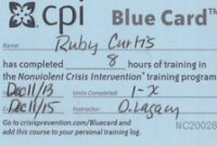 cpi blue card training near me