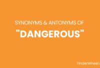 synonyms for dangerous idea