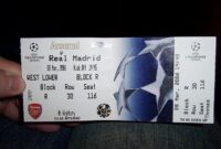 real madrid football match tickets