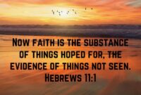 faith the things hoped for kjv