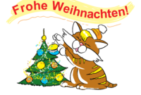 bilder frohe weihnachten lustig