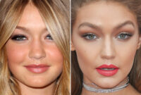 bella and gigi hadid before plastic surgery