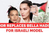 bella hadid palestine dior