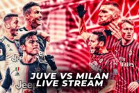 ac milan vs juventus live