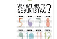 geburtstagskalender schule pdf