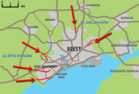 defense of brest fortress map