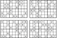 sudoku ausdrucken leicht