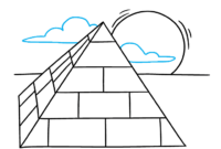 pyramiden zeichnung