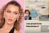 gigi hadid pro palestine