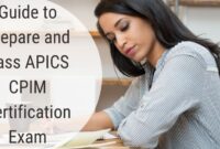 apics cpim certification course online