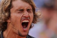 zverev roland garros blessure